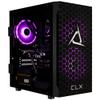 CLX Set Gaming Desktop - Liquid Cooled AMD Ryzen 7 7700X 4.5GHz 8-Core Processor, 32GB DDR5 Memory, GeForce RTX 4060 8GB GDDR6 Graphics, 1TB SSD, 2TB HDD, WiFi, Windows 11 Home 64-bit view 1