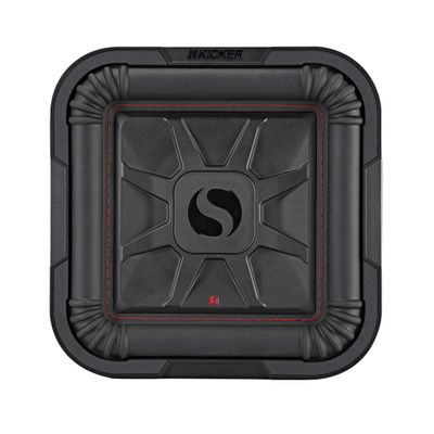 Kicker 46L7T102 10" 1000 Watt L7T Car Subwoofer, Solo-Baric Sub L7T102 DVC 2-Ohm (Renewed)
