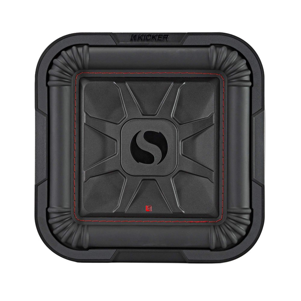 Kicker 46L7T102 10" 1000 Watt L7T Car Subwoofer, Solo-Baric Sub L7T102 DVC 2-Ohm (Renewed)
