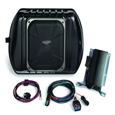 Kicker 1x SubStage Powered Sub Compatible with Jeep Wrangler 2011-2018 JK, Four-Door