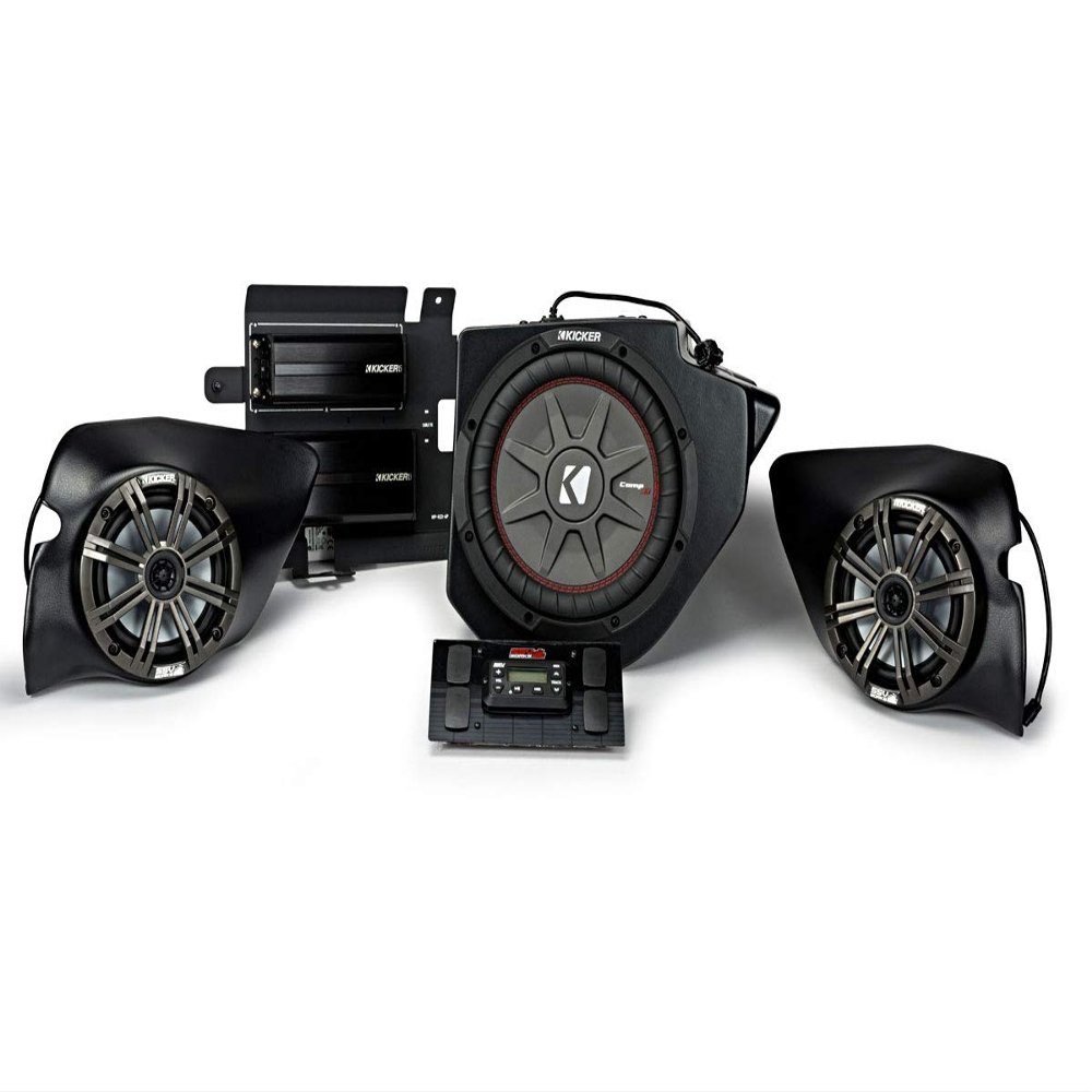 KICKER Polaris General Phase 3, SSV Works 3 Speaker Vehicle Specific Solution (Renewed)
