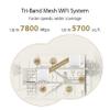 ASUS ZenWiFi XT9 AX7800 Tri-Band WiFi6 Mesh WiFiSystem (2Pack), 802.11ax, up to 5700 sq ft & 6+ Rooms, AiMesh, White (Renewed) view 3