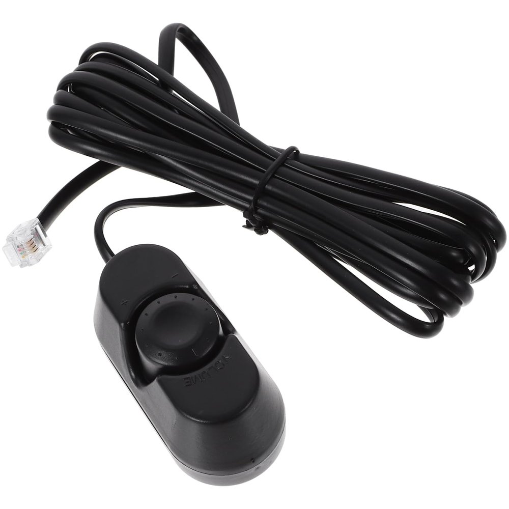 CHILDWEET Remote Volume Controller for Car Amplifier Inline Subwoofer Volume Adjuster with Easy Installation Compatible with Various Automotive Models Ensures Optimal Audio Performance