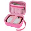 ANKHOH Case for GREENKINDER Kids Camera Instant Print/for MINIBEAR/for Gofunly Digital Video for Kids, Selfie Toddler Cameras Toys Storage Holder for Print Paper & 32G SD Card, Box Only (Pink) view 1