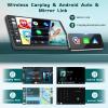 [8 core 4+64G] Android 15 Car Stereo for Hyundai Elantra 2011 2012 2013, Hikity 9'' IPS Touchscreen Elantra Radio Wireless Carplay Android Auto Bluetooth 5G WiFi 32EQ/DSP/FM SWC 59UI GPS Backup Cam view 3