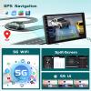 [8 core 4+64G] Android 15 Car Stereo for Hyundai Elantra 2011 2012 2013, Hikity 9'' IPS Touchscreen Elantra Radio Wireless Carplay Android Auto Bluetooth 5G WiFi 32EQ/DSP/FM SWC 59UI GPS Backup Cam view 4