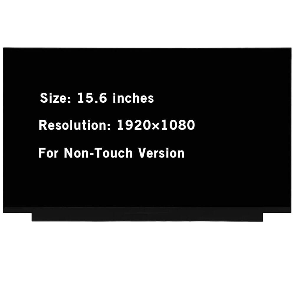 15.6" LQ156M1JW31 FHD 1920x1080 LCD Non-Touch Screen Replacement for Dell XPS 15 9550 9560 Precision 5510 5520