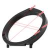 Auttoop 2Pcs Car 6.5 Black Plastic Car Speaker Spacer Adapter Mount Bracket Ring for Honda 2006-2011 view 2