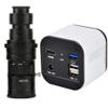 4K UHD 30fps HDMI USB Output Digital Industrial Microscope Camera & 200X C-Mount Lens view 1
