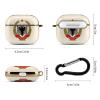 Albanian Eagle Case Cover Compatible with AirPods 3 Portable Protective Headphone Case with Keychain view 2