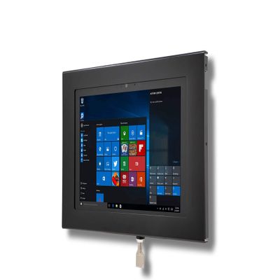 TABcare Locking Anti-Theft Metal Case for Acer Chromebook TAB 510 Tablet Kiosk, POS, Store, Show Display, Time Clock (Chromebook TAB 510, Black)
