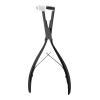 GlamorDove Tape in Hair Extension Pliers Stainless Steel Hair Sealing Pliers Flat Sutface Tape in Pliers for Human Hair Extension with Silicone Pad Jaws Hair Styling view 1