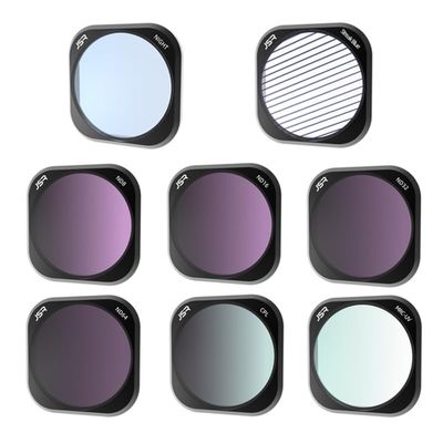 Coyktonty Lens Filters for Insta360 Ace Pro/Ace Pro 2,Waterproof Lens Protection Filter Set (CPL+ND8 16 32 64+Star+Night+Brushed Blue)