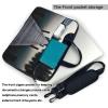 VTCTOASY Wood Jetty and Calm Lake Print Laptop Shoulder Bag With Shoulder Strap Briefcase Slim Computer Bag For Women Men 15.6 inch view 4