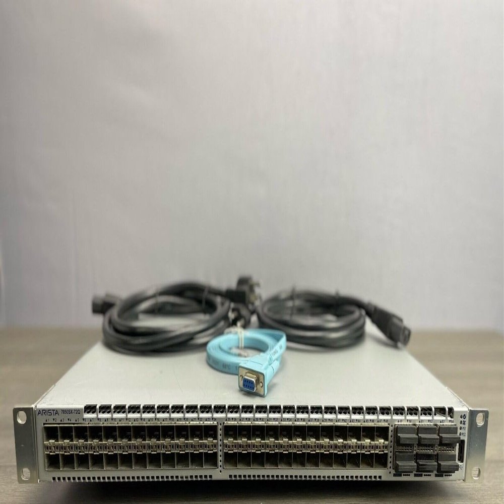 Arista DCS-7050SX-72Q 48-Port 10GbE SFP+ 4xQSFP Network Switch (Renewed)