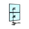 GLigeT Monitor Desk Dual Screen Monitor Stand Monitor Mount Stand Installed Vertically Up and Down 17"-27" Monitor Desk Mount, Each Arm Holds Up to 17.6 Lbs Monitor Stand (Size : C) view 1