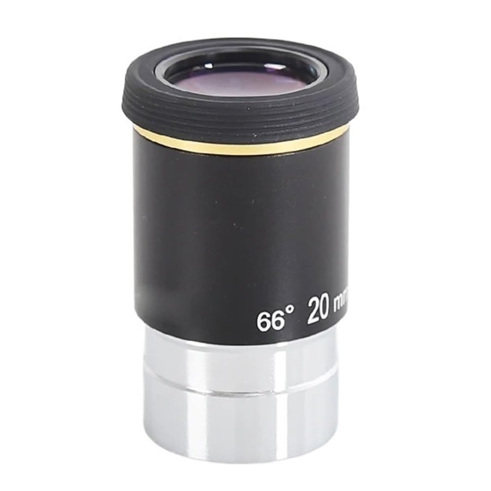 Telescope Accessory Set 1.25" Telescope Accessory 6mm 9mm 15mm 20mm 66 Ultra Wide for Monocular Telescope Telescope Camera (Color : 20mm)
