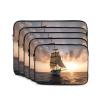 White Sailing Ship at Sunset Laptop Case Laptop Sleeve Bag Portable Laptop Bag Shockproof Protective Computer Bag 10 inch view 2