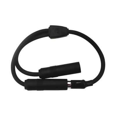 ImBros Car Antenna Cable Adapter Aluminum Plug in 1 Fit Compatible 2 Rad1o Antenna Extension Cable C63D
