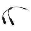 ImBros Car Antenna Cable Adapter Aluminum Plug in 1 Fit Compatible 2 Rad1o Antenna Extension Cable C63D view 2