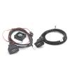 ImBros Car 4/6 Pin Dual USB Cable Adapter Dash Flush Mount Panel Cooling Fan Fit Compatible Rad1o Andro1d Multimedia Player Head Unit (Color : 4 6Pin USB w Fan B) view 1