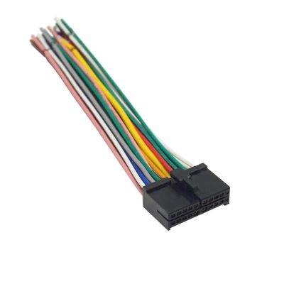 ImBros Car Rad1o Wire Harness 20pin Audio Wiring Adapter Cd DVD Connector Cable T-Plug Power Cord Modified Parts