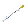ImBros Car RCA Reversing Rear View Cable Adaptor Fit Compatible Car Stereo Rad1o DVD 10pin Rear View Backup Camera Cable Connector view 3
