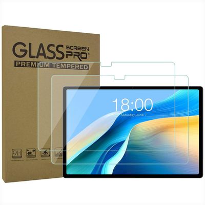 AIJAKO 2-Pack Tablet Screen Protector for TECLAST T45HD Tablet 10.5 inch Android 13 Tablets, Tempered Glass Film, Anti-Scratch 9H Hardness