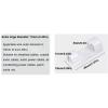 20 Pieces of Cable Clips, Non Punched self-Adhesive and Traceless Cable Clips, Office, Desktop, and car Wire Organizer (Extra Large Diameter 11mm (0.43in)) view 3