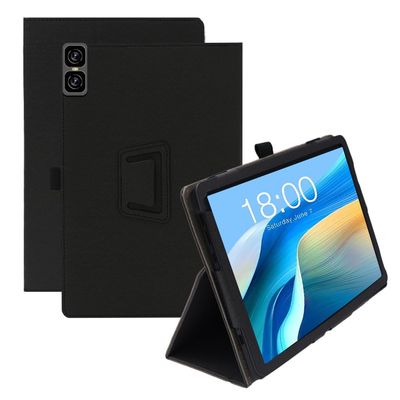 AIJAKO Tablet Case for TECLAST T45HD Tablet 10.5 inch Android 13 Tablets, Premium PU Leather Folio Folding Stand Protective Case Cover with Hand Strap Magnet for TECLAST T45HD