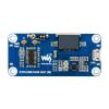 TUOPUONE Ethernet/USB HUB HAT (B) Compatible with Raspberry Pi Series 1x RJ45 Ethernet Port 3X USB 2.0 Ports view 3