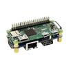 TUOPUONE Ethernet/USB HUB HAT (B) Compatible with Raspberry Pi Series 1x RJ45 Ethernet Port 3X USB 2.0 Ports view 4