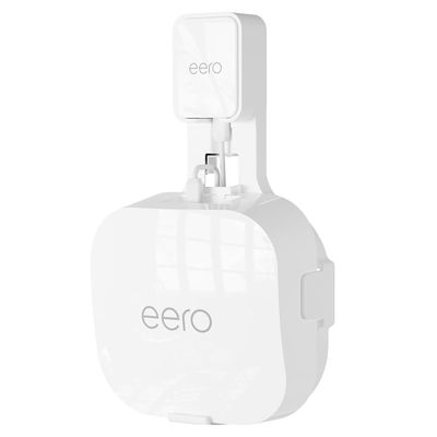 Wall Mount Holder for eero Pro 6e & eero Pro 6 Mesh Wi-Fi System, Outlet Mounting Brackets Compatible with eero Pro 6/ 6E Mesh Wi-Fi Router