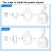 Wall Mount Holder for eero Pro 6e & eero Pro 6 Mesh Wi-Fi System, Outlet Mounting Brackets Compatible with eero Pro 6/ 6E Mesh Wi-Fi Router view 3