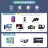 Wireless HDMI compatible Transmitter and Receiver, Extender Kit 1920 x 1080 2.4/5GHz, Plug & Play, Streaming Media Video/Audio/File for Laptop PC Camera Phone Monitor Projector HDTV - up to 169FT/50M view 3