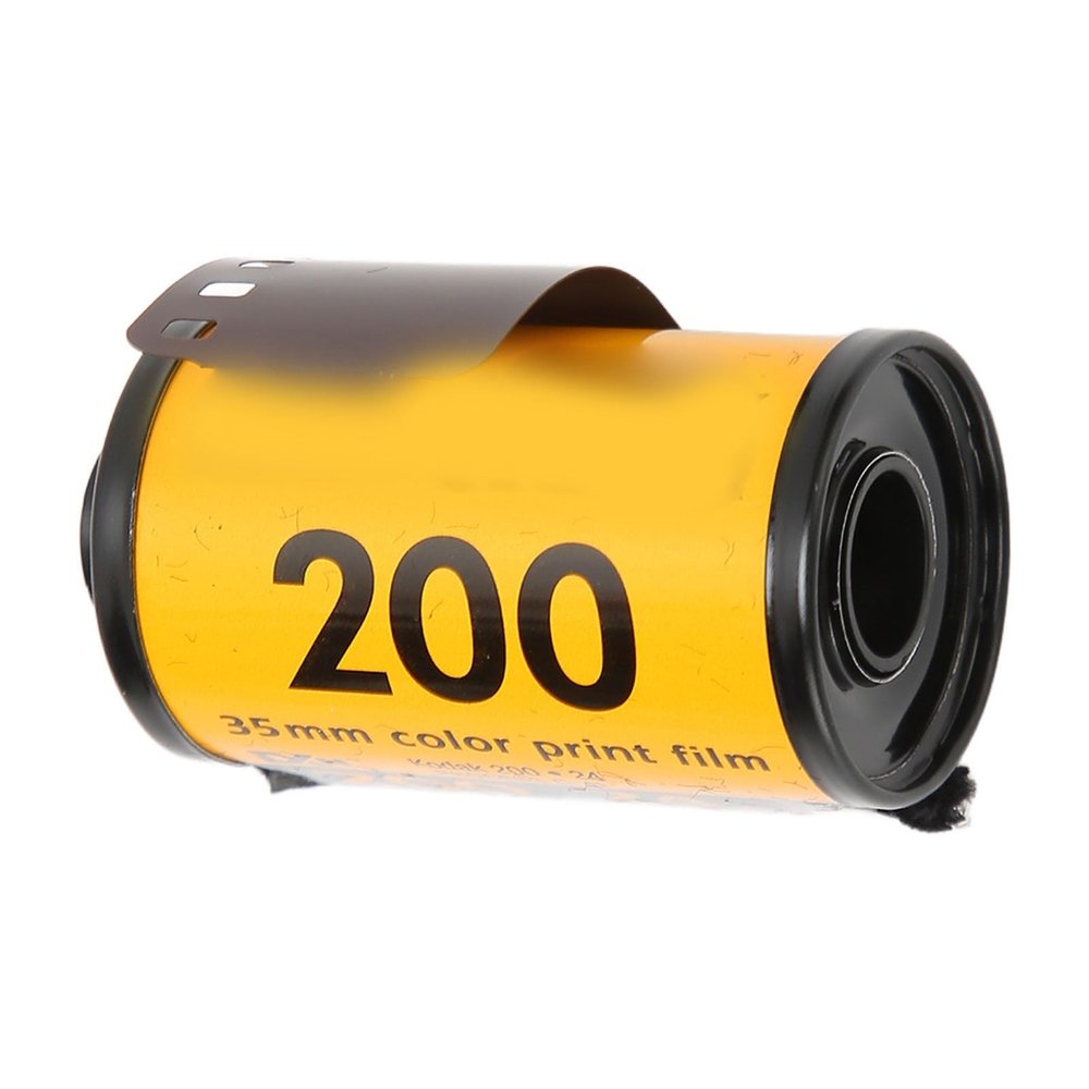 FOSA 200 24 Exposures 35mm Film for Cameras, Gold 200 Color Negative Film 24 Exposures Film, fosatbwz9svoer