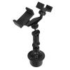 GOWENIC Car Cup Phone Holder, 360 Degree Rotation, Adjustable Base and Universal Compatibility view 1