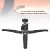 Travel Tabletop Tripod, Extendable Camera Portable Webcam Tripod Stand Holder with 360 Rotating Ball Head 1/4In Screws, Mini Desktop Tripod Selfie Stick for DSLR Phones Video view 2
