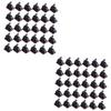 PartyKindom 200pcs Cable Wire Holder Self-Adhesive Cable Management Clip Cord Organizers for Desk Kitchen view 1
