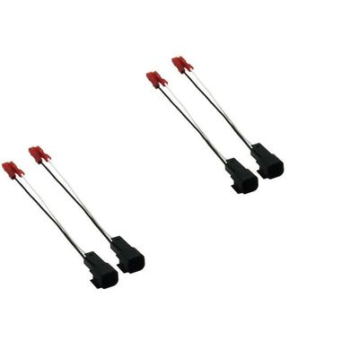 2 Pair Car Stereo Speaker Wire Connection Harness for 4 Speakers- Made for Ford: 1999-2014 F150 F-150, 2005-2016 F-250/F-350/F-450/F-550