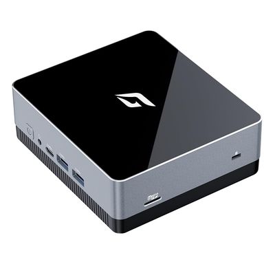 CyberGeek Nano A1 Mini PC Desktop Computer, Intel 12th Alder Lake N100 (up to 3.4GHz), Micro PC 8GB DDR4 RAM 128GB PCIe SSD, Small Computer with 4K Dual HDMI/USB3.0/WiFi 6/BT5.2/RJ45/VESA Office/Home