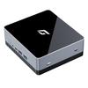 CyberGeek Nano A1 Mini PC Desktop Computer, Intel 12th Alder Lake N100 (up to 3.4GHz), Micro PC 8GB DDR4 RAM 128GB PCIe SSD, Small Computer with 4K Dual HDMI/USB3.0/WiFi 6/BT5.2/RJ45/VESA Office/Home view 1