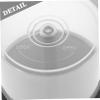 Plastic Cd Storage Containers Empty Dvd Storage Bucket Sturdy Cd Holder Dvd Organizer Shelf view 3