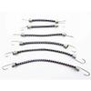 Hot Racing 1/10 Scale Bungee Cord Set 6 - Black Blue Orange HRAACC468C1285 Electric Car/Truck Option Parts view 1