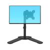 GLigeT Monitor Arm Gas Desktop Monitor Stand 15.7 Inches Adjustable Height, 360 Rotation, Tiltable Dual Monitor Desk Mount Monitor Stand with Grommet Mounting Base Monitor Desk Mount (Size : A) view 1