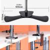 GLigeT Monitor Arm Gas Triple Monitor Stand Mount 15"-27" Aluminum Alloy Monitor Desk Mount Height Adjustable VESA Bracket, Holds Up to 15.4lbs, 3 Installation Methods Monitor Desk Mount (Size : B) view 3