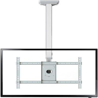 LXXW Ceiling TV Mount Adjustable Ceiling TV Mount Bracket for 32-75inch Flat Screen TVs for Most TVs (Color : White)
