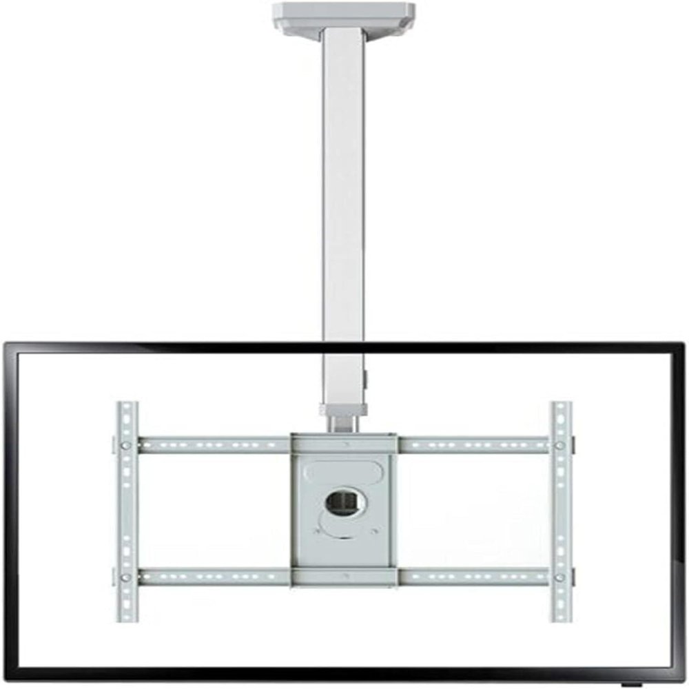 LXXW Ceiling TV Mount Adjustable Ceiling TV Mount Bracket for 32-75inch Flat Screen TVs for Most TVs (Color : White)