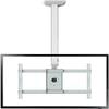 LXXW Ceiling TV Mount Adjustable Ceiling TV Mount Bracket for 32-75inch Flat Screen TVs for Most TVs (Color : White) view 1