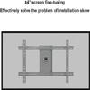 LXXW Ceiling TV Mount Adjustable Ceiling TV Mount Bracket for 32-75inch Flat Screen TVs for Most TVs (Color : White) view 4